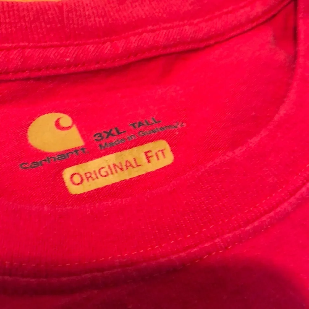 Carhartt Red Short Sleeve Tee - Picture 2 of 5